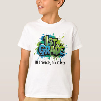 Personalisiertes Grafik T-Shirt für Kinder - Zurüc
