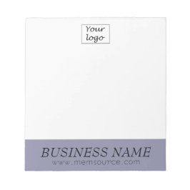 Personalisiertes graues Violet-Store-Geschenk Note Notizblock
