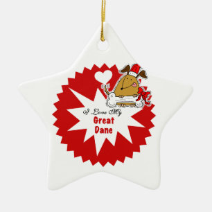 Personalisiertes Great Dane Keepake Ornament