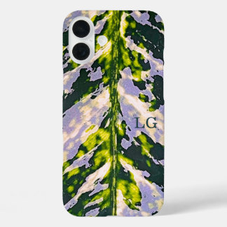 Personalisiertes Green Leaf Apple iPhone Case