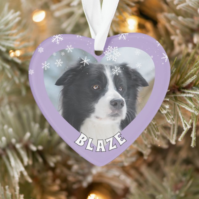 Personalisiertes Grenz Collie Weihnachtshund Haust Ornament (Baum)