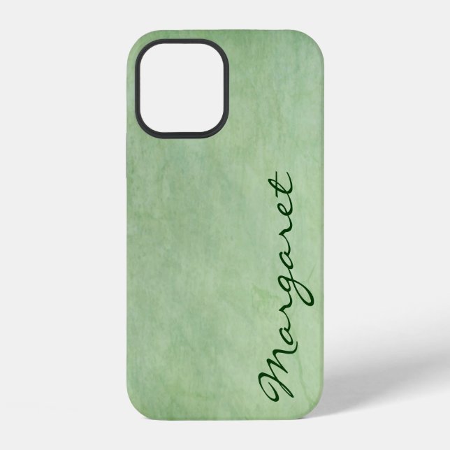 Personalisiertes Gritty Green Case-Mate iPhone-Cas iPhone Hülle (Rückseite)