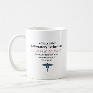 Personalisiertes großartiges Zitat für Laborassist Kaffeetasse