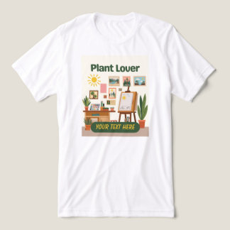 Personalisiertes Grün & Kreatives Arbeitsplatzdesi Tri-Blend Shirt