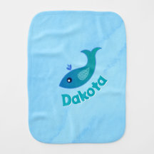 Personalisiertes "Gulp, Gulp" Burb Cloth