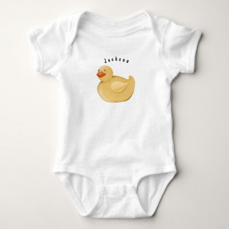Personalisiertes Gummientenny Baby-Bodyanzug Baby Strampler