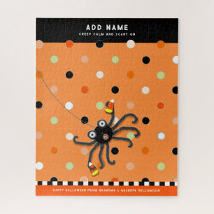Personalisiertes Halloween für Kinder Puzzle