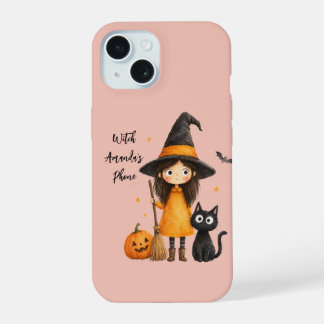Personalisiertes Halloween iPhone 15 Hülle