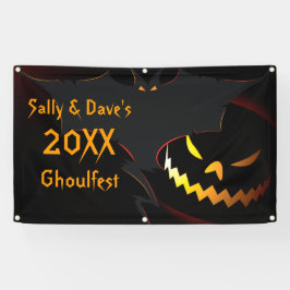Personalisiertes Halloween-Party Banner Banner Lan