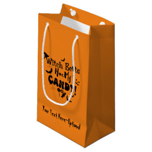 Personalisiertes Halloween-Party/Geschenktaschen Kleine Geschenktüte