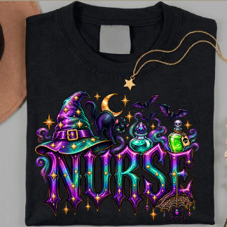 Personalisiertes Halloween-Shirt für Krankenschwes T-Shirt