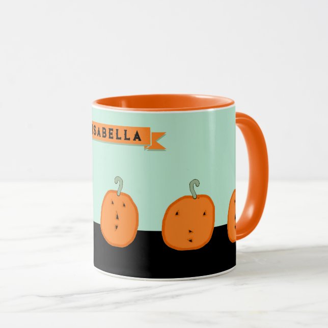 Personalisiertes Halloween Tasse (VorderseiteRechts)