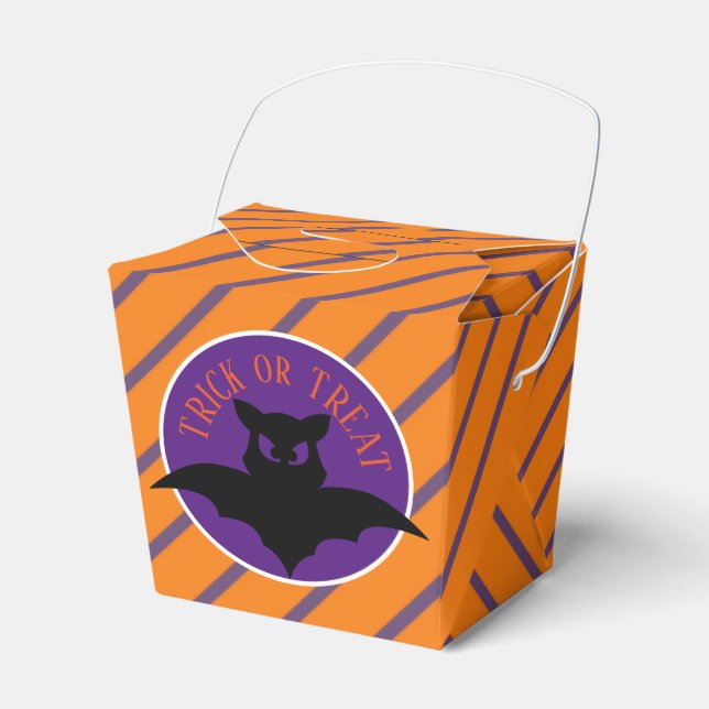 Personalisiertes Halloween/Trick oder Niedliches B Geschenkschachtel (Vorderseite)