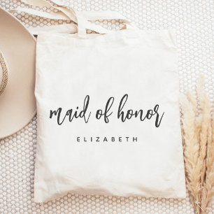 Personalisiertes Handwritten-Script mit 'Maid of H Tragetasche