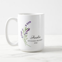 Personalisiertes Happy Retirement-Geschenk Kaffeetasse