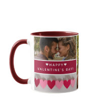 Personalisiertes Happy Valentinstag FotoCollage