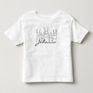 Personalisiertes Hasen T-Shirt