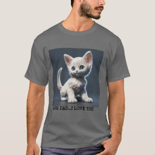 Personalisiertes Haustier am Vatertag T-Shirt