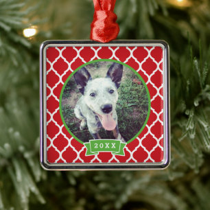 Personalisiertes Haustier Foto Keepake Ornament