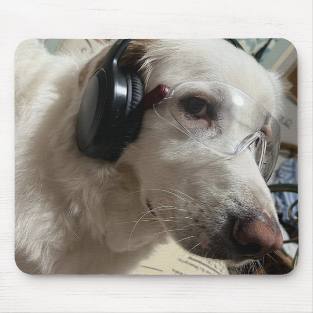 Personalisiertes Haustierfoto  Mousepad (Vorne)
