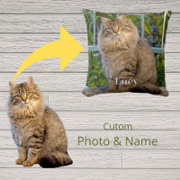 Personalisiertes Haustierfoto & Namensandenken