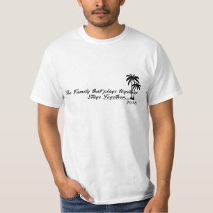 Personalisiertes Hawaii-Familien-Ferien-Shirt T-Shirt