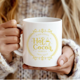 Personalisiertes "heißes Kakao" Kaffeetasse