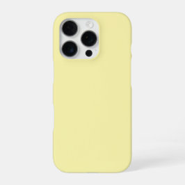 Personalisiertes hellgelbes iPhone-Case mit indivi iPhone 16 Pro Hülle