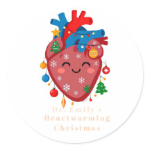 Personalisiertes Herz Weihnachten Arzt