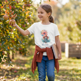 Personalisiertes Hexen-Halloween-Kinder-T-Shirt mi T-Shirt