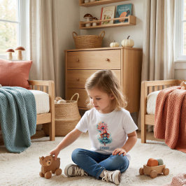 Personalisiertes Hexen-T-Shirt für Kleinkinder zu  Kleinkind T-shirt