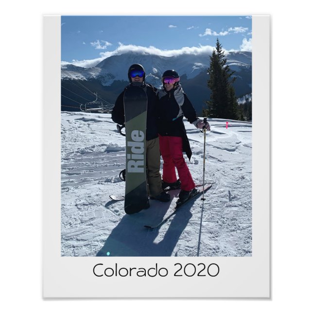 Personalisiertes Hinzufügen eines eigenen Fotos Fotodruck (Vorne)