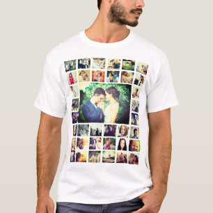 Personalisiertes Hinzufügen eines eigenen Fotos T-Shirt