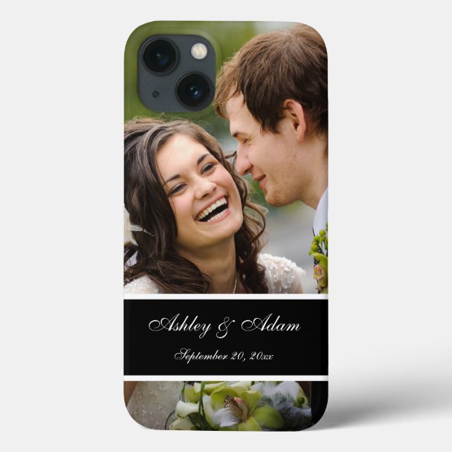 Personalisiertes Hochzeits-Foto-Andenken Case-Mate iPhone Hülle (Rückseite)