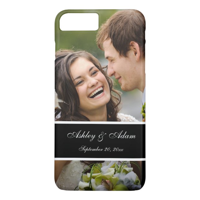 Personalisiertes Hochzeits-Foto-Andenken Case-Mate iPhone Hülle (Rückseite)