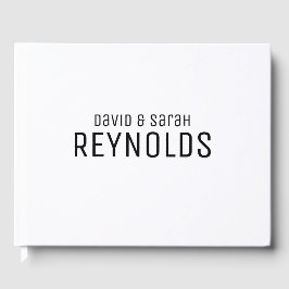 Personalisiertes Hochzeitsbuch Gästebuch