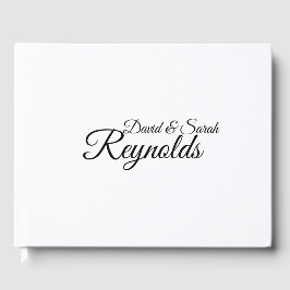 Personalisiertes Hochzeitsbuch Gästebuch