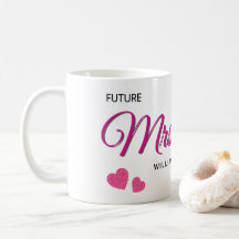 Personalisiertes Hochzeitsdesign Future Mrs