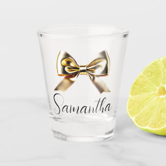 Personalisiertes Hochzeitsfeier-Shotglas Schnapsglas