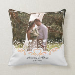 Personalisiertes Hochzeitsfest Foto rett Name und  Kissen<br><div class="desc">Auf der Suche nach einer einzigartigen Geschenkidee machen diese personalisierten Autofrischer/Weihnachtsschmuck ein phantastisches Geschenk. Personalisiert mit deinen Fotos. Diese langlebigen Filzprodukte sind beidseitig bedruckbar. Das perfekte Geschenk für jeden Anlass, Muttertag, Vatertag, Geburtstag, Lehrer, Hochzeitsgeschenk oder jede Gelegenheit. *** wenn Sie ein Designproblem haben oder Hilfe benötigen, können Sie mich um...</div>