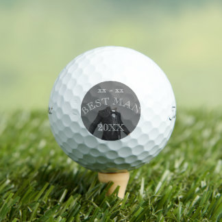 Personalisiertes Hochzeitsgeschenk Trauzeuge Golfb Golfball