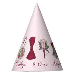 Personalisiertes Hochzeitsstipendium Verlobung Bra Partyhütchen