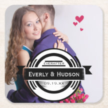 Personalisiertes Hochzeitstag Foto Moderner Tag