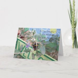 Personalisiertes Hochzeitstag-Geschenk für Tochter Karte