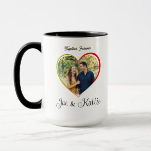 Personalisiertes Hochzeitstag-Jubiläum für Paare Tasse