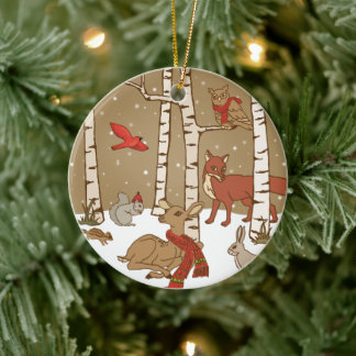 Personalisiertes Holz Weihnachtsgeschenk Keramik O Keramik Ornament