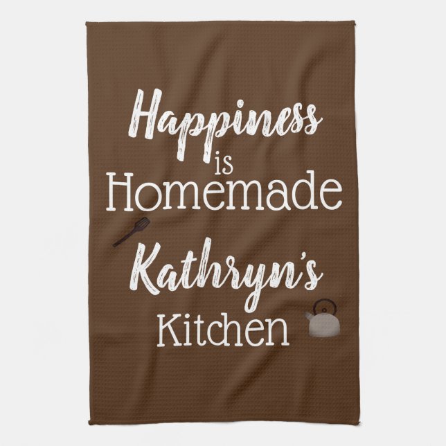 Personalisiertes "Homemade" Küchentücher (Vertikal)