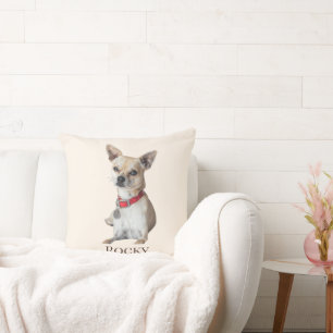 Personalisiertes Hunde-Foto   Benutzerdefinierter  Kissen