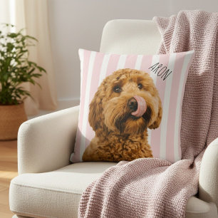 Personalisiertes Hunde-Foto Benutzerdefinierter Kissen