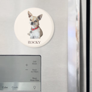 Personalisiertes Hunde-Foto Benutzerdefinierter Magnet